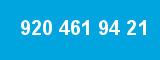 920 461 94 21 920 461 94 21